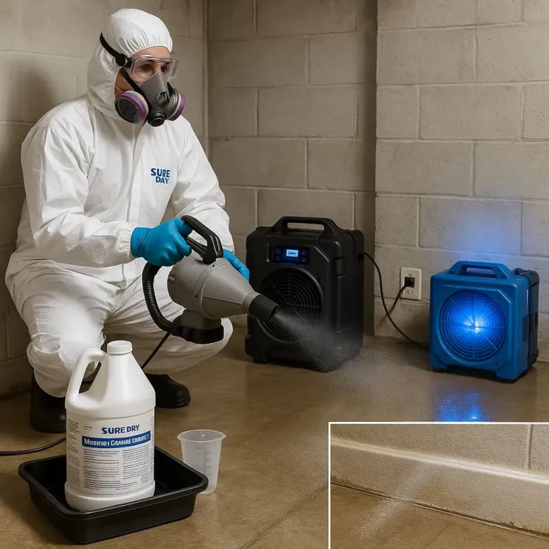 Sanitization and Odor Removal process in Woodland Hills, CA