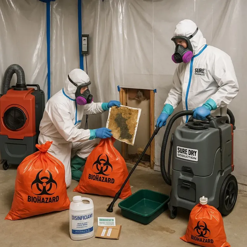 Contaminated Water Handling Protocols process in Woodland Hills, CA