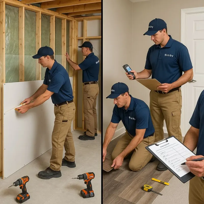 Repairs and Reconstruction process in Woodland Hills, CA