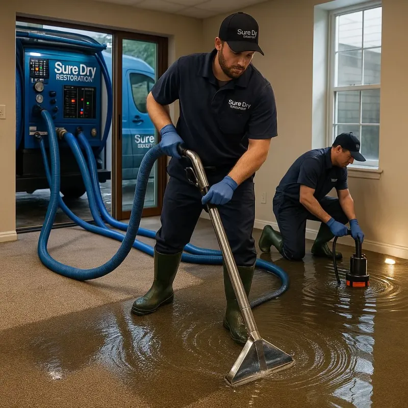 Water Extraction and Removal process in Woodland Hills, CA